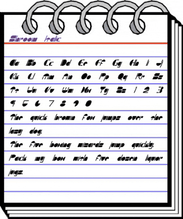 Shroom Regular animated font preview Shroom Regular animated font preview