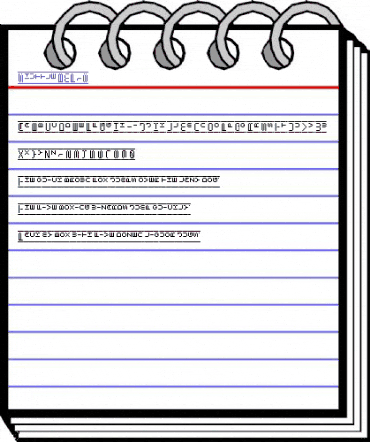 Shuttle BMP18 Regular animated font preview Shuttle BMP18 Regular animated font preview