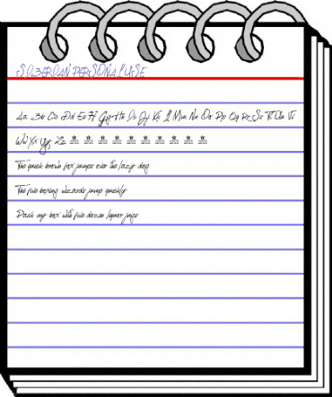 SIBERIAN Personal Use Regular animated font preview
