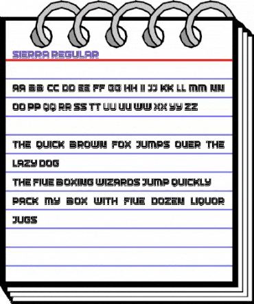 Sierra Regular animated font preview Sierra Regular animated font preview