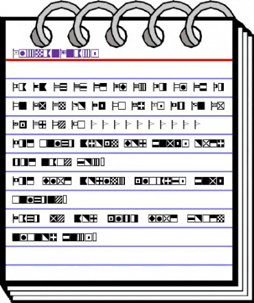 SignalFlags Regular animated font preview SignalFlags Regular animated font preview