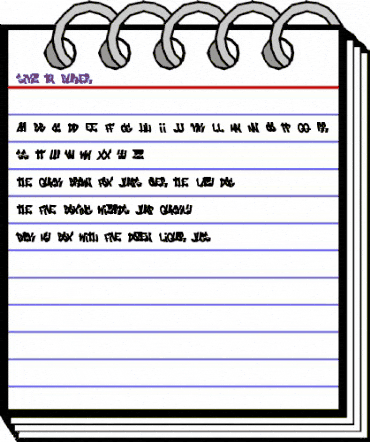 Sikz Tm Burner Public Style animated font preview Sikz Tm Burner Public Style animated font preview