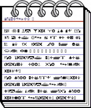 Simbolos 1 Regular animated font preview Simbolos 1 Regular animated font preview