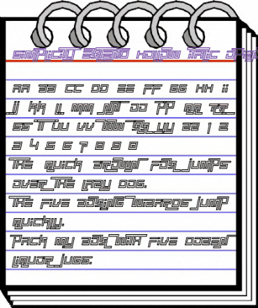 Simplicity Extend Hollow Italic animated font preview Simplicity Extend Hollow Italic animated font preview