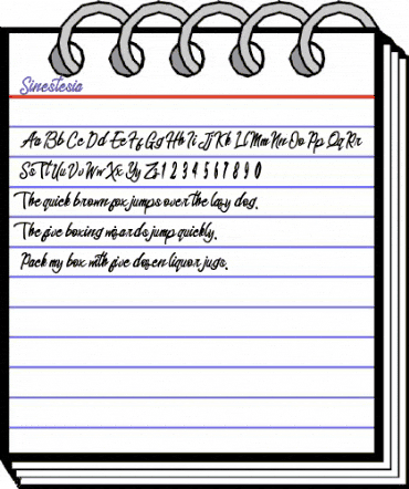 Sinestesia Regular animated font preview Sinestesia Regular animated font preview