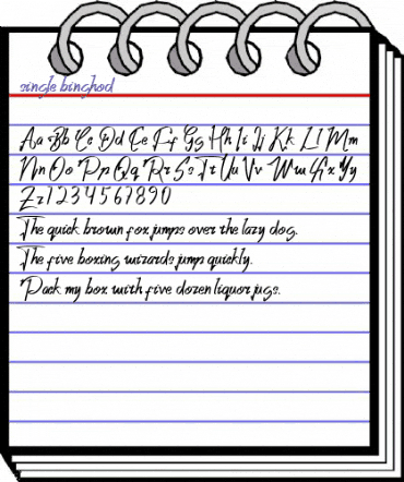 single binghod Regular animated font preview single binghod Regular animated font preview
