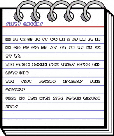 Sixty Queens Sixty Queens animated font preview
