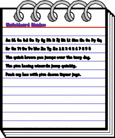 Skatchboard Shadow Regular animated font preview Skatchboard Shadow Regular animated font preview