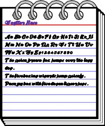 Skatter Base Regular animated font preview Skatter Base Regular animated font preview