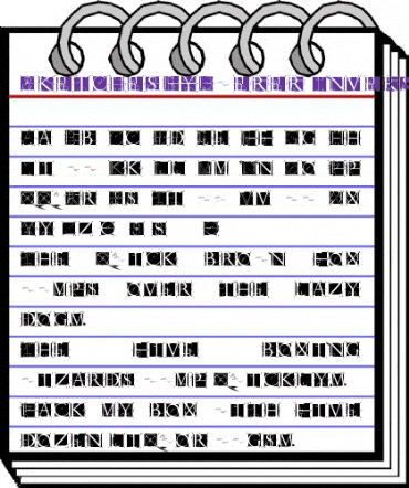 SketchesByDuerer-Inverse Regular animated font preview SketchesByDuerer-Inverse Regular animated font preview