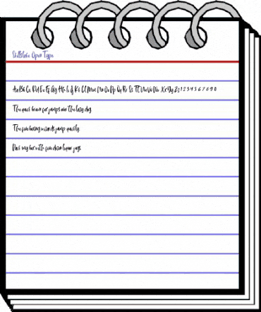 Skillslake Regular animated font preview Skillslake Regular animated font preview