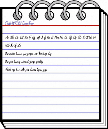 Skylight FREE Regular animated font preview Skylight FREE Regular animated font preview