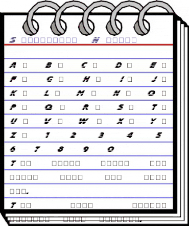 Slipstream Normal animated font preview Slipstream Normal animated font preview