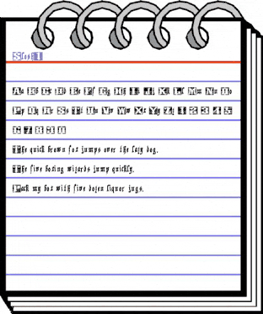 Slosh1 Regular animated font preview Slosh1 Regular animated font preview