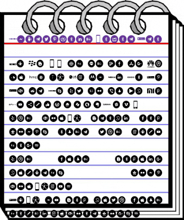 Smartphone Color Pro Regular animated font preview Smartphone Color Pro Regular animated font preview