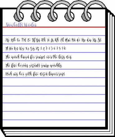 Snowballs Regular animated font preview