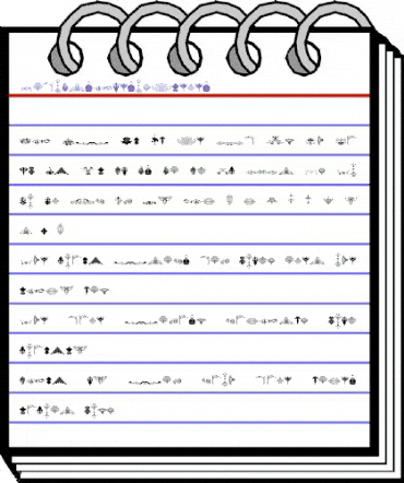 Soft Ornaments Eleven Regular animated font preview