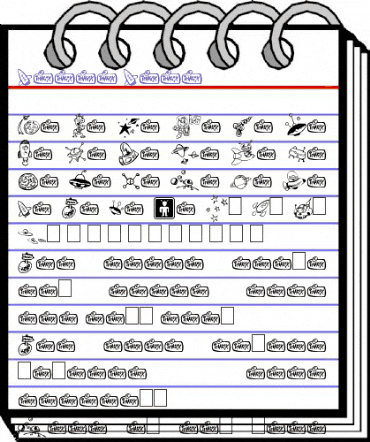 Space Shop Regular animated font preview