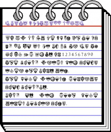 a Regular animated font preview