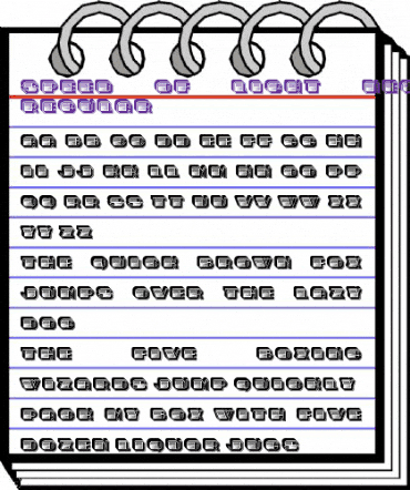 Speed of Light Negative Regular animated font preview