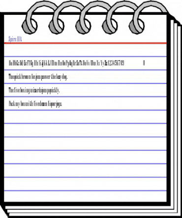 Spire Alt Regular animated font preview