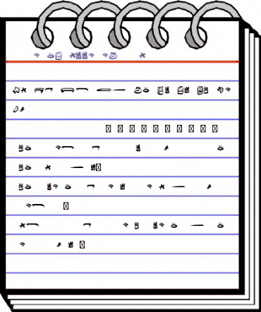 Sprite Graffiti Extras animated font preview