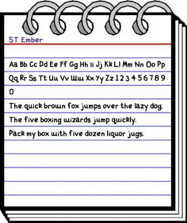 ST Ember ST Ember animated font preview