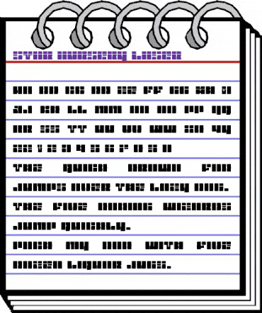 Star Nursery Laser Regular animated font preview