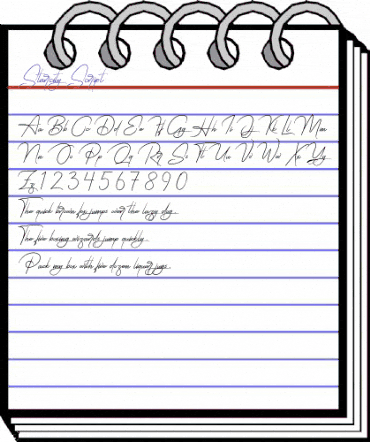 Starcity Script Regular animated font preview