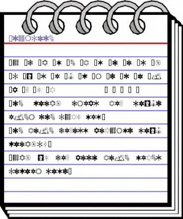 Starlite Regular animated font preview