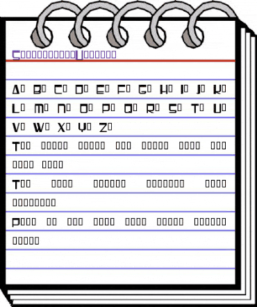 StarspeederUpright Regular animated font preview