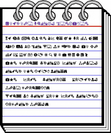 Startup Icons Regular animated font preview