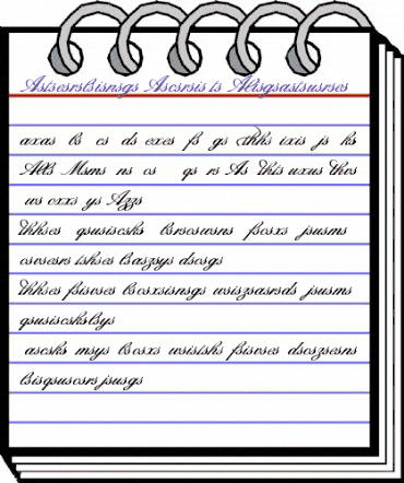 Sterling Script Ligatures Regular animated font preview Sterling Script Ligatures Regular animated font preview