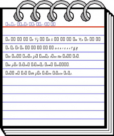 Studio Script Alt Two ITC TT Regular animated font preview