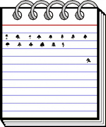 SubiktoTreebeta Regular animated font preview