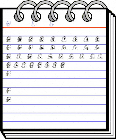 Summer's Lunch Bags Regular animated font preview