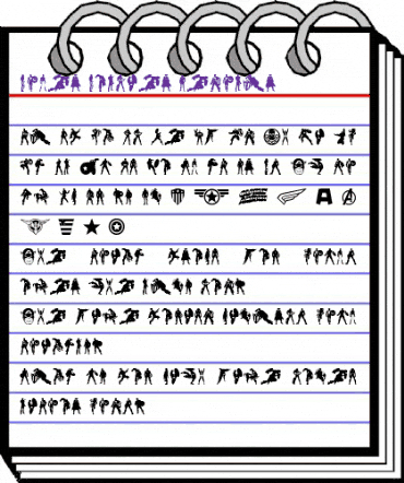 Super Soldier Regular animated font preview