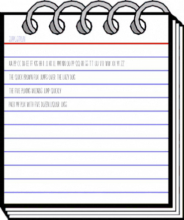 Supposition Regular animated font preview Supposition Regular animated font preview