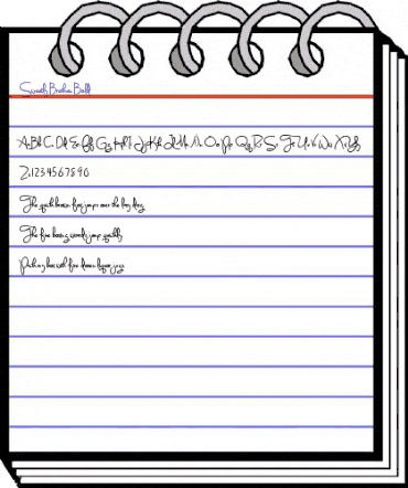 Sweetly Broken Bold animated font preview Sweetly Broken Bold animated font preview