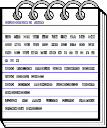 Symmetry BRK Regular animated font preview