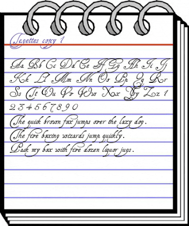 Tagettes Regular animated font preview Tagettes Regular animated font preview