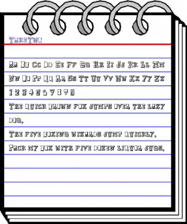 TakeTwo Medium animated font preview