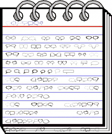 Talkies Regular animated font preview Talkies Regular animated font preview