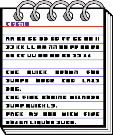 TECNO Regular animated font preview