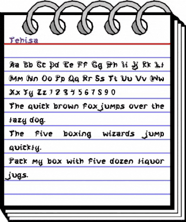 Tehisa Regular animated font preview Tehisa Regular animated font preview