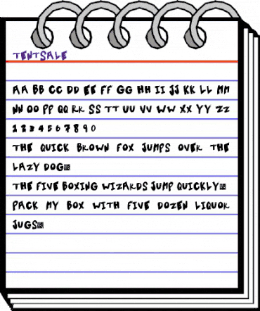 TentSale Regular animated font preview