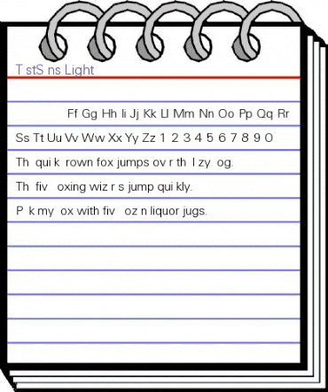 TestSans Light Regular animated font preview TestSans Light Regular animated font preview