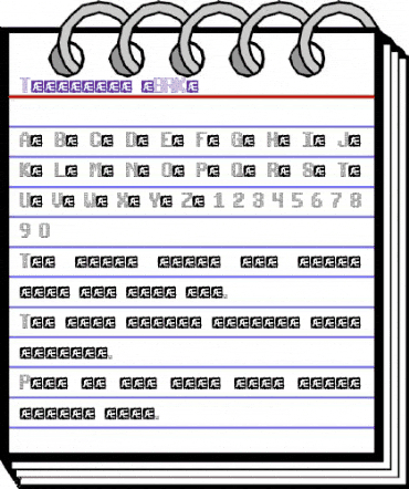 Tetricide BRK Regular animated font preview Tetricide BRK Regular animated font preview