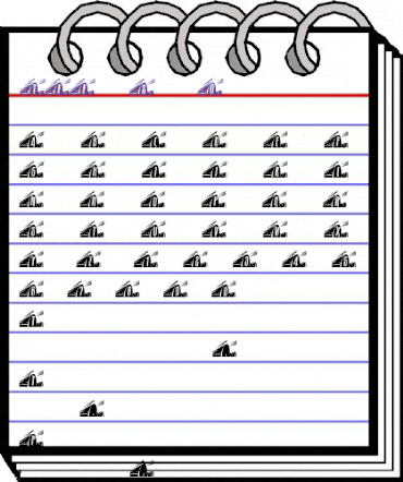 TFFinnyShadedOne Medium animated font preview TFFinnyShadedOne Medium animated font preview