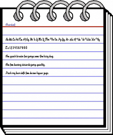 Tharwat Regular animated font preview Tharwat Regular animated font preview